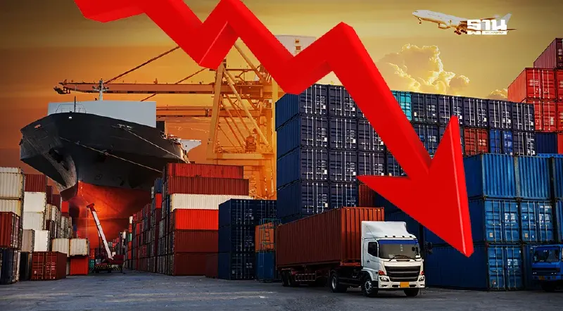 จีดีพีไทย-ส่งออกครึ่งปีหลังเสี่ยงติดลบ หากเจรจาภาษีสหรัฐเหลว