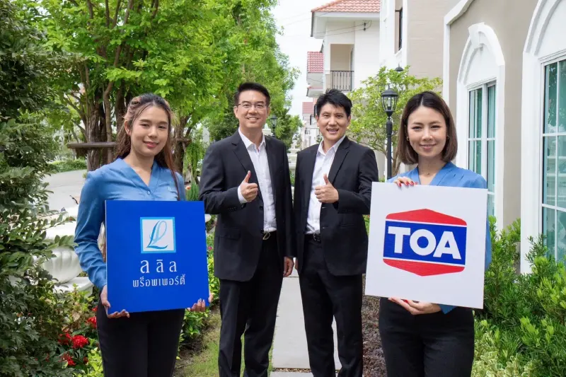 ลลิล ผนึก TOA พลิกโฉมบ้านสีเขียว เสริมเทคโนโลยีสีรักษ์โลก