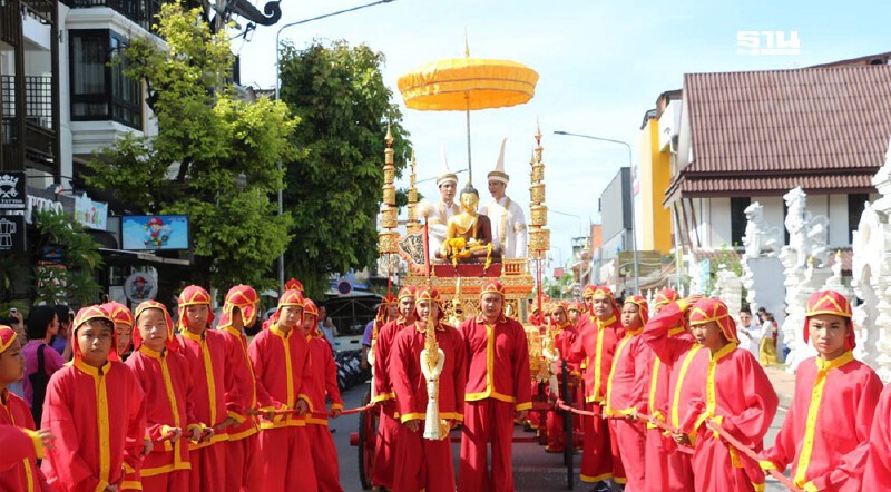 .งานประเพณีใส่ขันดอกบูชาเสาอินทขีล วัดเจดีย์หลวง เริ่ม 23-29 พ.ค.68.