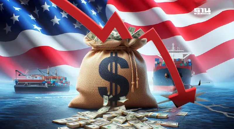 ภาษีทรัมป์ ทุบเศรษฐกิจสหรัฐไตรมาสแรกหดตัวรอบ 3 ปี เหตุนำเข้าพุ่ง