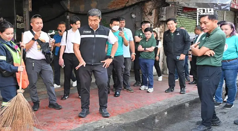 ผู้ว่าฯ ชัชชาติ สั่งเร่งแก้จุดเสี่ยงน้ำท่วม “สัมพันธวงศ์–ป้อมปราบฯ”