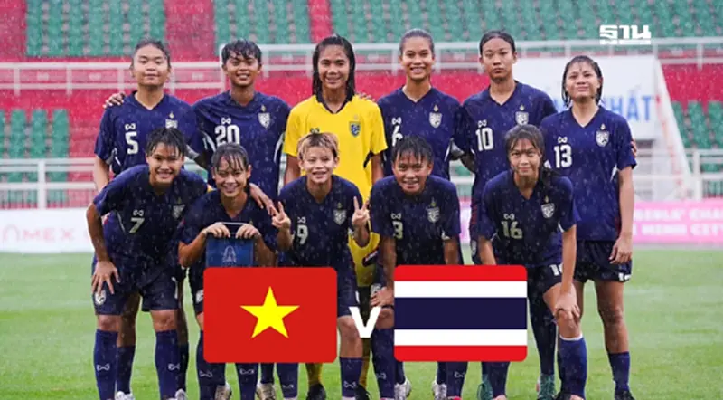 ถ่ายทอดสด ฟุตบอลหญิงทีมชาติไทย U19 พบ เวียดนาม ดูบอลสดนัดชิง 18.30 น. ถ่ายทอดสด ฟุตบอลหญิงทีมชาติไทย U19 พบ เวียดนาม ดูบอลสดนัดชิง 18.30 น.