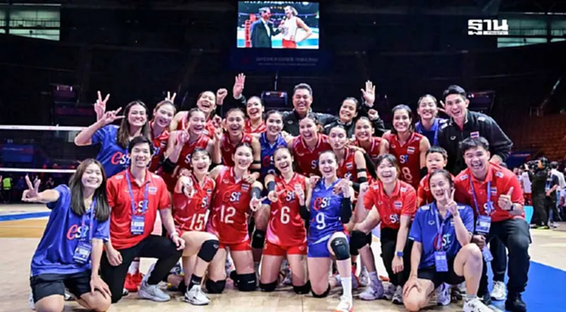ผลวอลเลย์บอลหญิงไทย ชนะ ฝรั่งเศส 3-1 เซ็ต กำชัยนัดแรก VNL 2025 ผลวอลเลย์บอลหญิงไทย ชนะ ฝรั่งเศส 3-1 เซ็ต กำชัยนัดแรก VNL 2025