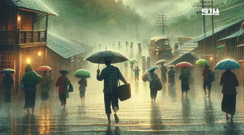 ประกาศกรมอุตุนิยมวิทยา ฉบับ 9 พายุ “หวู่ติบ”เตือนอีสานฝนเพิ่ม