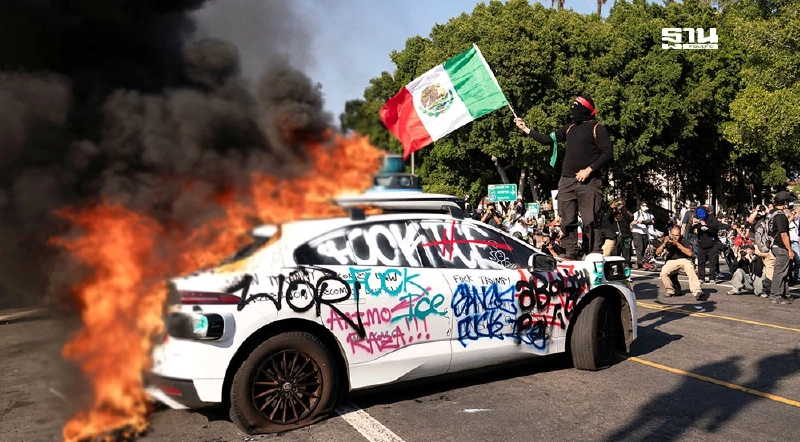 LA เดือด! ม็อบต้าน ICE ลุกฮือ ทรัมป์ส่งทหารปราบ มะกันแตกแยกถึงจุดเดือด LA เดือด! ม็อบต้าน ICE ลุกฮือ ทรัมป์ส่งทหารปราบ มะกันแตกแยกถึงจุดเดือด