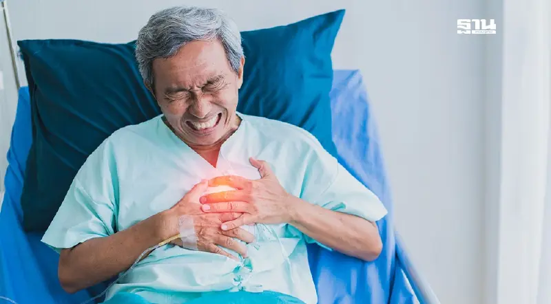 คนไทยป่วย "โรคหลอดเลือดหัวใจอุดตัน" พุ่ง 5 แสนรายต่อปี เสี่ยงเสียชีวิตสูง