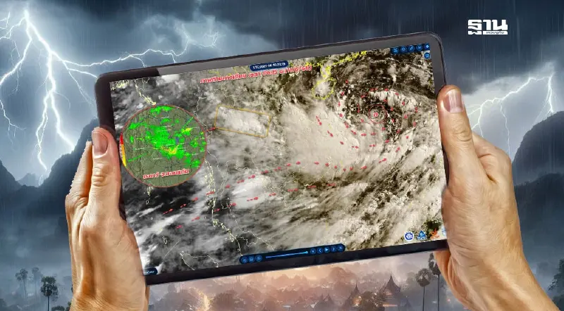 "พายุดีเปรสชัน" ทวีกำลังแรงเป็น "พายุโซนร้อน" อีสานฝนเพิ่ม