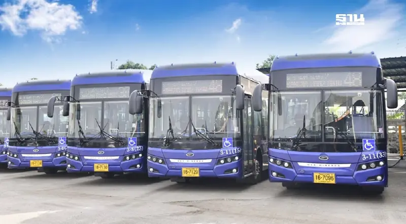 “ขสมก.” เด้งรับ ครม.เคาะประมูลเช่ารถเมล์อีวี 1.5 พันคัน  เริ่มต.ค.นี้