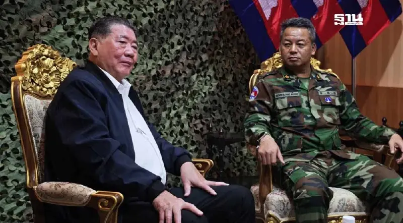 บิ๊กอ้วน บินด่วนถก รมว.กลาโหมกัมพูชา หาทางออกปมปัญหาชายแดน