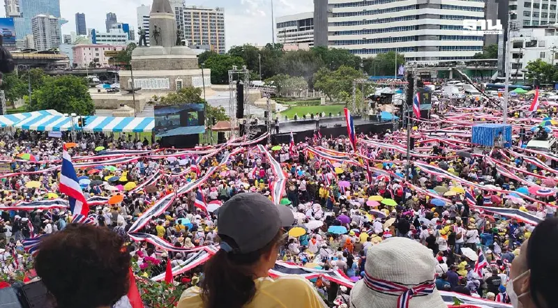 เกาะติดม็อบ 28 มิ.ย.68 “กลุ่มรวมพลังแผ่นดิน” ชุมนุมอนุสาวรีย์ชัยสมรภูมิ