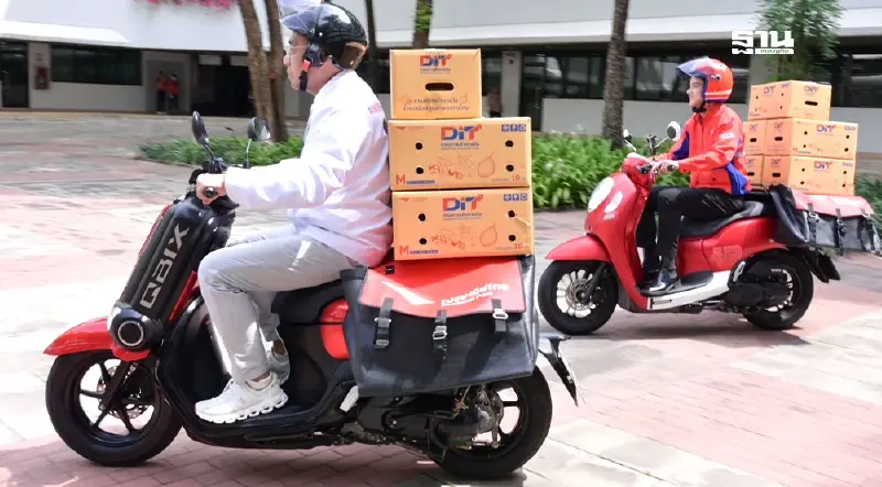 สั่งไปรษณีย์ไทย ช่วยชาวสวนกระจายผลไม้กว่า 3 พันตัน ส่งฟรีทั่วไทย