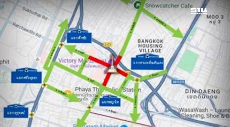 เช็กด่วนเส้นทาง เลี่ยงชุมนุม28มิ.ย.68 พื้นที่ อนุสาวรีย์ชัยฯ เช็กด่วนเส้นทาง เลี่ยงชุมนุม28มิ.ย.68 พื้นที่ อนุสาวรีย์ชัยฯ