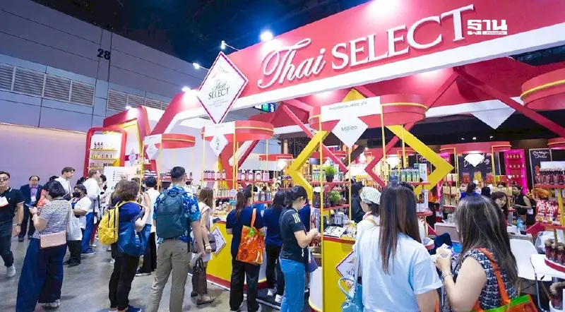 “Thai SELECT” ปั้นอาหารไทยโกอินเตอร์! THAIFEX 2025 ยอดทะลุ 112 ล้าน “Thai SELECT” ปั้นอาหารไทยโกอินเตอร์! THAIFEX 2025 ยอดทะลุ 112 ล้าน