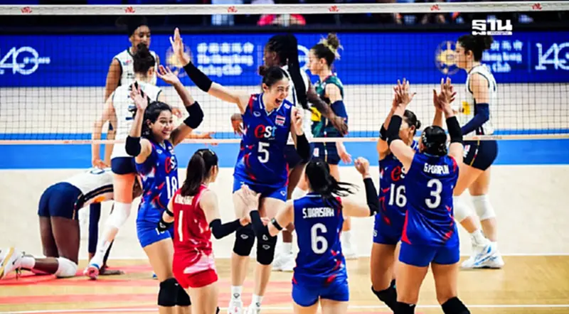 ถ่ายทอดสด 'ไทย VS เช็ก' วอลเลย์บอลหญิง VNL 2025 วันนี้ 21 มิ.ย. 68 ถ่ายทอดสด 'ไทย VS เช็ก' วอลเลย์บอลหญิง VNL 2025 วันนี้ 21 มิ.ย. 68