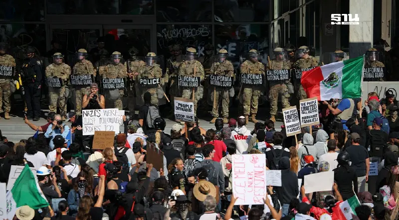 LA ตึงเครียด ทรัมป์ส่งนาวิกฯ 700 นาย หนุนจับผู้ว่าฯ แคลิฟอร์เนีย