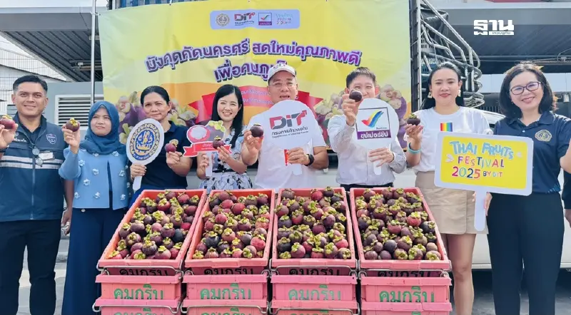 พาณิชย์ จัด "Thai Fruits Festival 2025" มังคุดนครฯ บุกภูเก็ตนาทีทอง 20 บ./กก.