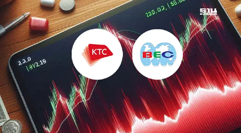 ตลาดหุ้นไทยภาคเช้ายืนแดนลบ 1,107.07 จุด KTC-BEC ราคาพลิกบวกอ่อนๆ ตลาดหุ้นไทยภาคเช้ายืนแดนลบ 1,107.07 จุด KTC-BEC ราคาพลิกบวกอ่อนๆ