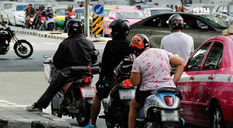 เช็กพิกัด "ถนน 94 จุด"ทั่วไทย ไม่สวมหมวกกันน็อกปรับแน่