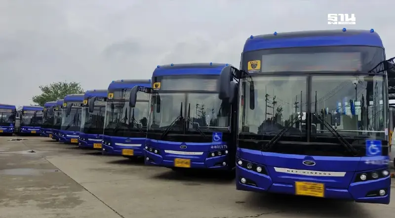 ครม.จัดเต็มงบ 1.5 หมื่นล้าน ขสมก.เช่ารถเมล์ EV 7 ปี 1,520 คัน