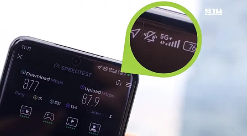 AIS เปิด 5G+ รายแรกในอาเซียน ด้วยเทคโนโลยี 5G 3CC ผสาน 3 คลื่น ดันสปีดเร็วแรง AIS เปิด 5G+ รายแรกในอาเซียน ด้วยเทคโนโลยี 5G 3CC ผสาน 3 คลื่น ดันสปีดเร็วแรง