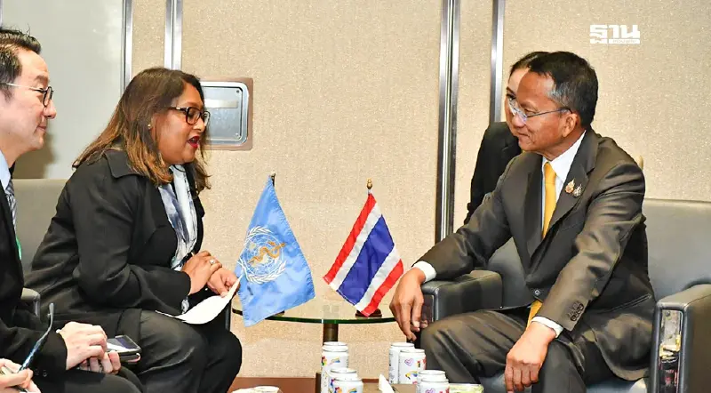 สธ. พร้อมหนุน WHO ด้านสาธารณสุขระหว่างปท. 1 ล้านเหรียญสหรัฐ/ปี