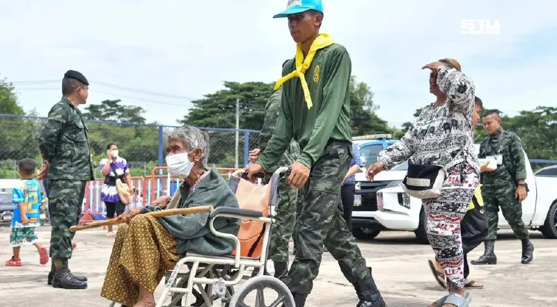 ปภ.แจ้ง Cell Broadcast เตือน 3 จว.อพยพหลังชายแดนไทย-กัมพูชาปะทะเดือด