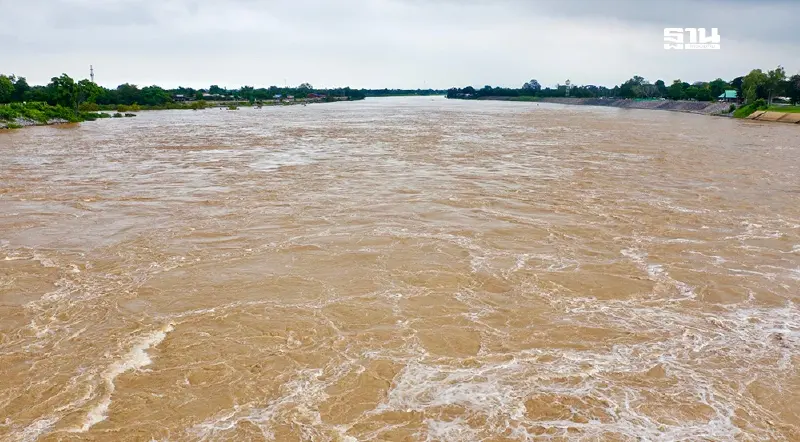 ชลประทานเฝ้าระวังระดับน้ำเจ้าพระยาเพิ่มสูงขึ้น แจ้งเตือน ปชช.ริมตลิ่งเตรียมรับมือ