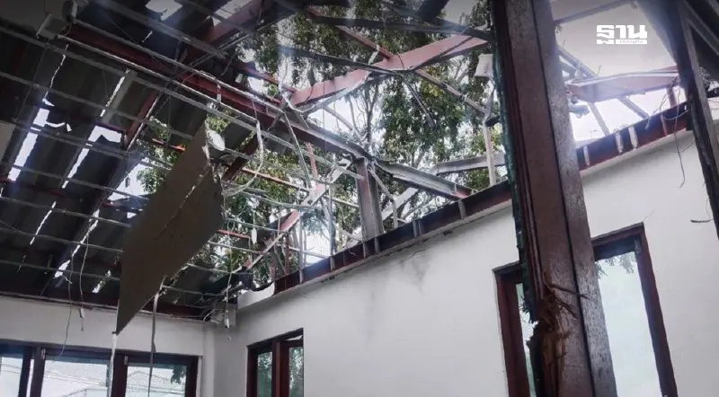 ประมวลภาพความเสียหาย "รพ.-รพ.สต." หลังกัมพูชาโจมตีด้วยอาวุธหนัก