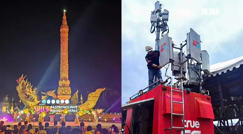 แห่เทียนพรรษา 2568 อุบลเริ่มแล้ว! ทรูฯ จัดเต็ม 5G หนุนซอฟต์พาวเวอร์