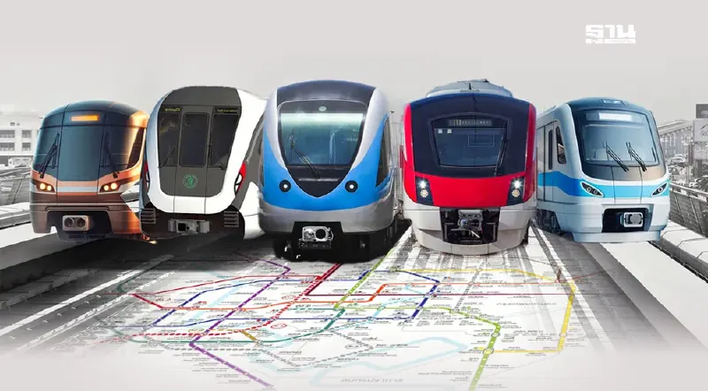 ลุย "19 รถไฟฟ้าสายใหม่” เสริม 13 เส้นทาง รับ 20 บาทตลอดสาย