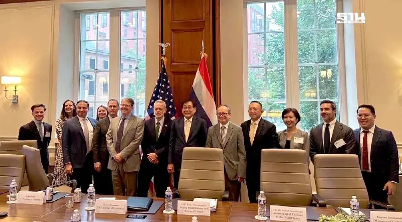 “พิชัย” ถกหอการค้าสหรัฐ ภารกิจแรกทีมไทยแลนด์ ย้ำจุดยืน Win-Win