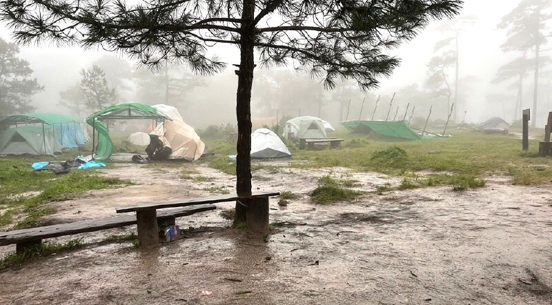 .อุทยานแห่งชาติภูสอยดาว ประกาศปิดชั่วคราวเฝ้าระวังพายุวิภา.