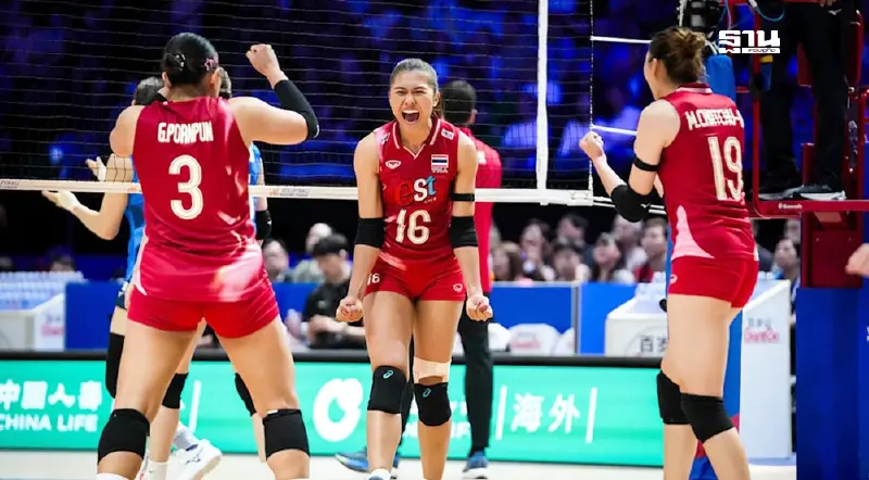 อันดับโลกวอลเลย์บอลหญิงไทย - ตารางคะแนน VNL 2025 ล่าสุด ก่อนลุยสัปดาห์ 3