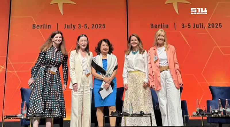 ซีอีโอ "เซ็ปเป้" ยืนหนึ่ง Global Summit of Women 2025 ชู Soft Power ไทย ซีอีโอ "เซ็ปเป้" ยืนหนึ่ง Global Summit of Women 2025 ชู Soft Power ไทย