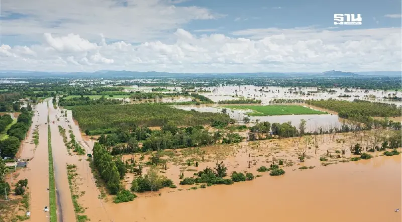 น้ำท่วมหนัก 26 ก.ค.2568 "ทางหลวงชนบท" ปิดถนน 21 เส้นทางสายเหนือ งดสัญจรชั่วคราว