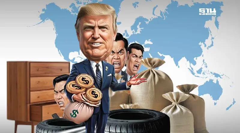 ผวาสหรัฐฟาดภาษีไทย 5 เด้ง สูงสุดทะลุ 60% ทุบขีดแข่งขันทรุด ทยอยม้วนเสื่อ