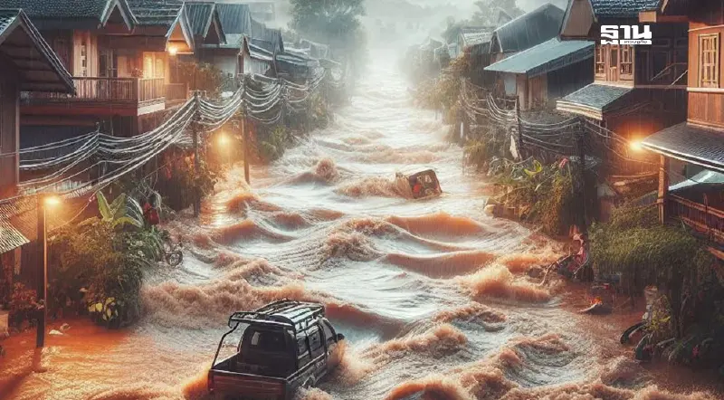 ปภ.แจ้งเตือนจ.น่าน ระวังน้ำท่วมฉับพลัน น้ำหลาก ดินถล่ม ปภ.แจ้งเตือนจ.น่าน ระวังน้ำท่วมฉับพลัน น้ำหลาก ดินถล่ม