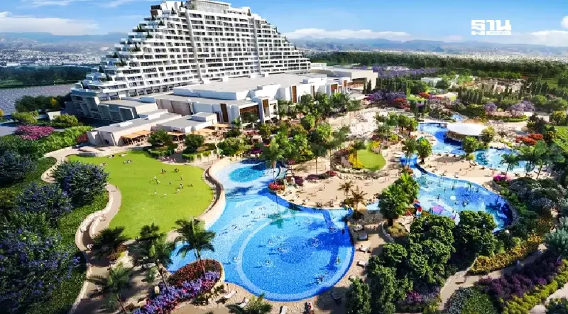 City of Dreams Mediterranean ต้นแบบ กรีน เอ็นเตอร์เทนเมนต์คอมเพล็กซ์โลก