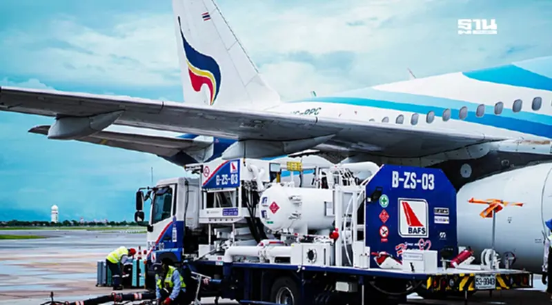 OR-บางกอกแอร์เวย์ส นำร่องใช้น้ำมัน SAF ผลิตในไทยครั้งแรก OR-บางกอกแอร์เวย์ส นำร่องใช้น้ำมัน SAF ผลิตในไทยครั้งแรก