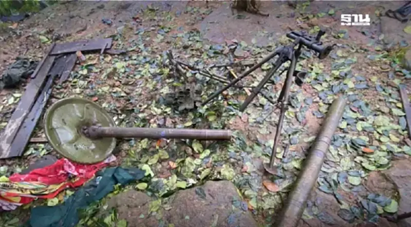 สมรภูมิภูมะเขือ ทหารไทยยึด "ปืน-โดรน-มือถือ" กัมพูชา 11 รายการ สมรภูมิภูมะเขือ ทหารไทยยึด "ปืน-โดรน-มือถือ" กัมพูชา 11 รายการ