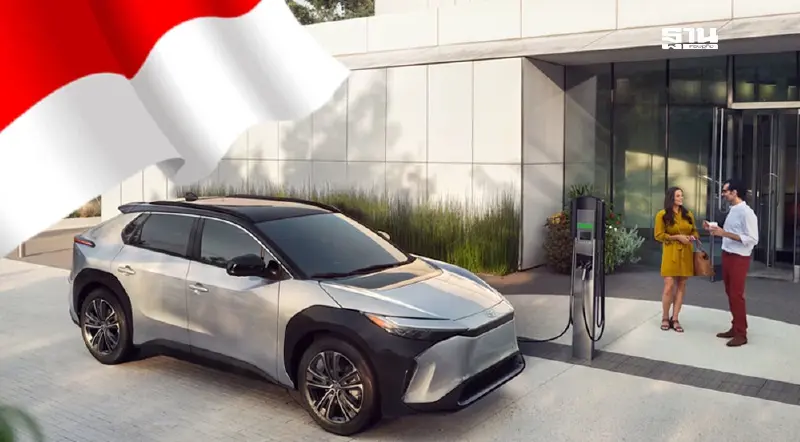 โตโยต้า เลือกอินโดนีเซีย ประกอบ EV รุ่น Toyota bZ4X - ไทยนำเข้าญี่ปุ่น