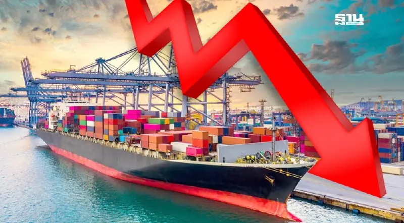 พิษภาษีทรัมป์ ฉุดส่งออกสินค้าทางเรือทรุด การท่าเรือจ่อหลุดโอกาสทำรายได้นิวไฮต่อเนื่องปีที่ 4 