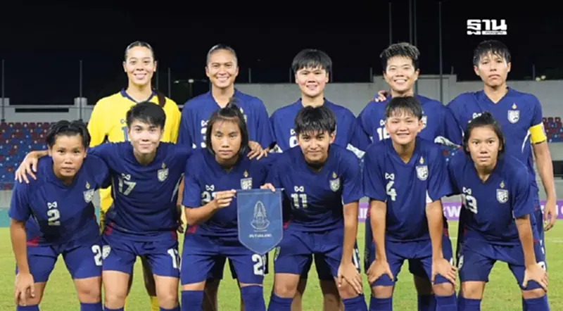 เช็กโปรแกรมฟุตบอลหญิงทีมชาติไทย ลุยศึกชิงแชมป์อาเซียน 2025 เช็กโปรแกรมฟุตบอลหญิงทีมชาติไทย ลุยศึกชิงแชมป์อาเซียน 2025