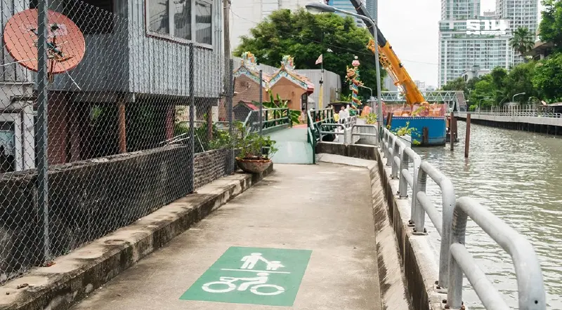 กทม.เร่งสร้างทางเลียบคลองแสนแสบ เดิน-ปั่นจักรยานฉลุย 47.5 กม. กทม.เร่งสร้างทางเลียบคลองแสนแสบ เดิน-ปั่นจักรยานฉลุย 47.5 กม.