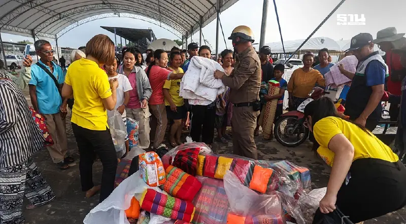 ปลัด มท. เผย ยอดผู้อพยพ 7 จังหวัดชายแดนไทย-กัมพูชา 1.88 แสนคน