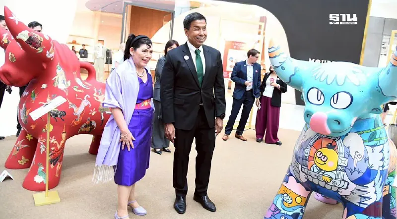 ชวนชมงานศิลป์ "กระทิงแห่งปูการา" ฉลองสัมพันธ์ไทย–เปรู ทั่วกทม.