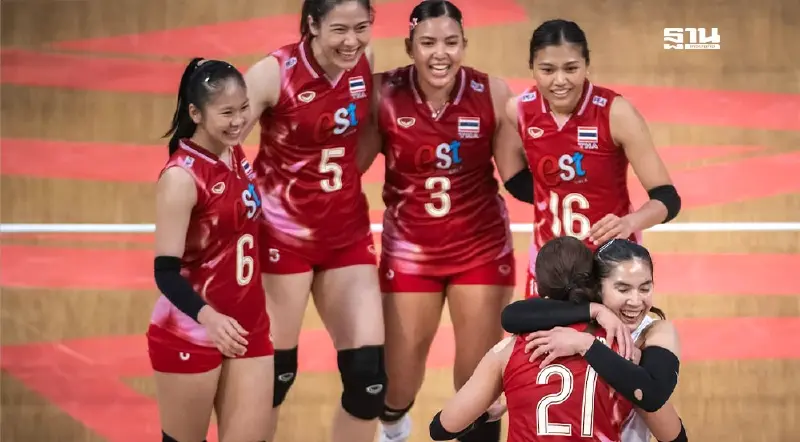 ตารางคะแนน VNL2025 - อันดับโลกล่าสุด หลังวอลเลย์บอลหญิงไทยพ่ายสหรัฐฯ
