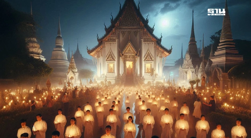 ชวนคนกรุง เข้าวัดทำบุญ เวียนเทียน วันอาสาฬหบูชา วันเข้าพรรษา 2568 ชวนคนกรุง เข้าวัดทำบุญ เวียนเทียน วันอาสาฬหบูชา วันเข้าพรรษา 2568