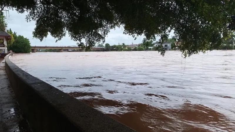 แจ้งเตือน ระดับน้ำน่านเข้าขั้นวิกฤต หลังฝนตกหนักตลอดทั้งคืน แจ้งเตือน ระดับน้ำน่านเข้าขั้นวิกฤต หลังฝนตกหนักตลอดทั้งคืน