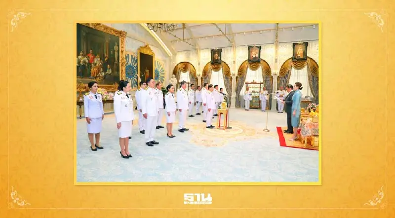 "ในหลวง" พระราชทานพระราชดำรัสแก่ครม.ใหม่ "ปฏิบัติหน้าที่ด้วยความรู้ความสามารถ จิตใจที่เป็นสุจริต"